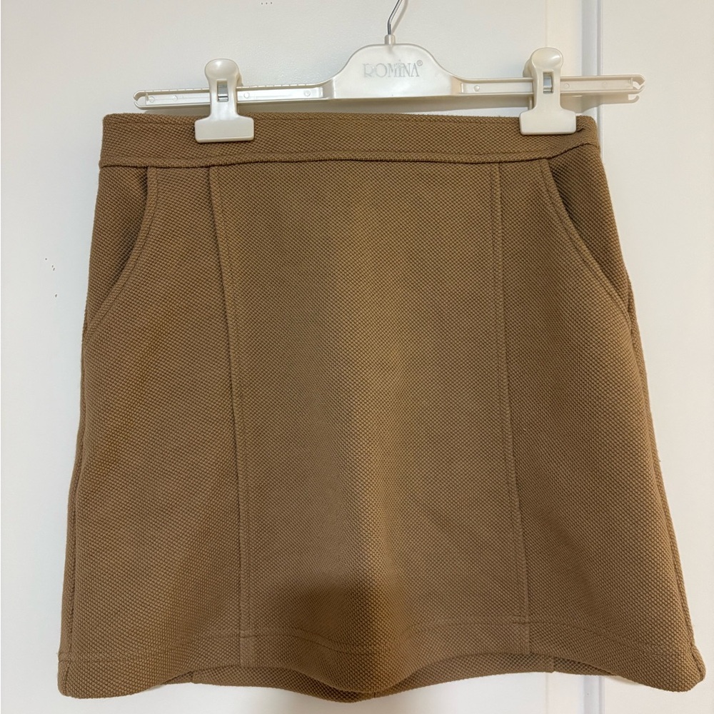 New Look Tan Mini Skirt
